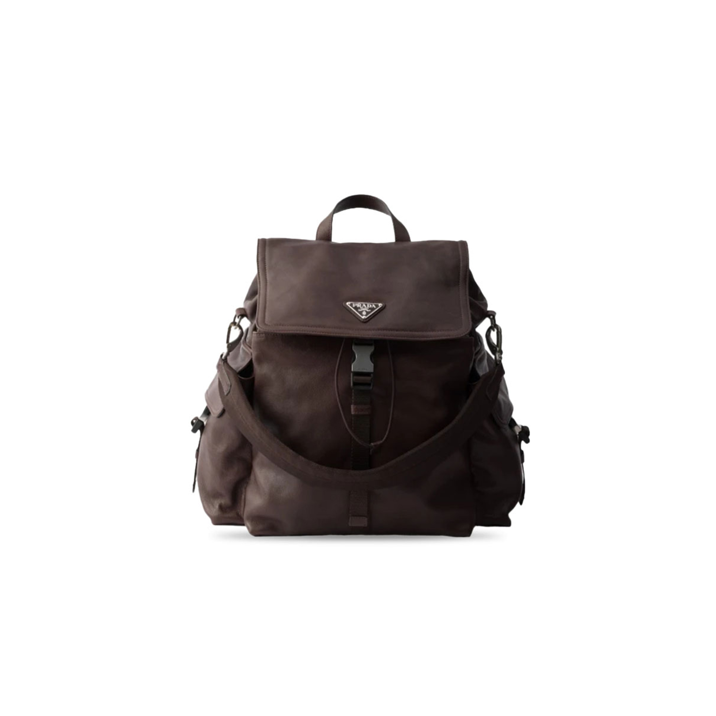PRADA EXPLORE LEATHER BACKPACK 2VZ118 (39*37*20cm)